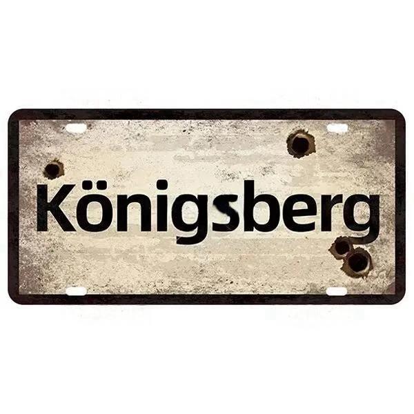 Vintage Berlin City Plate War Aluminum Sign Store Bar Metal Home Club Man Cave Pub Decor Painting Plaques Poster Wall Decoration