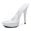 Slippers Women's 2025  New Summer Fashion 13CM Versatile  Sexy High Heels Stiletto