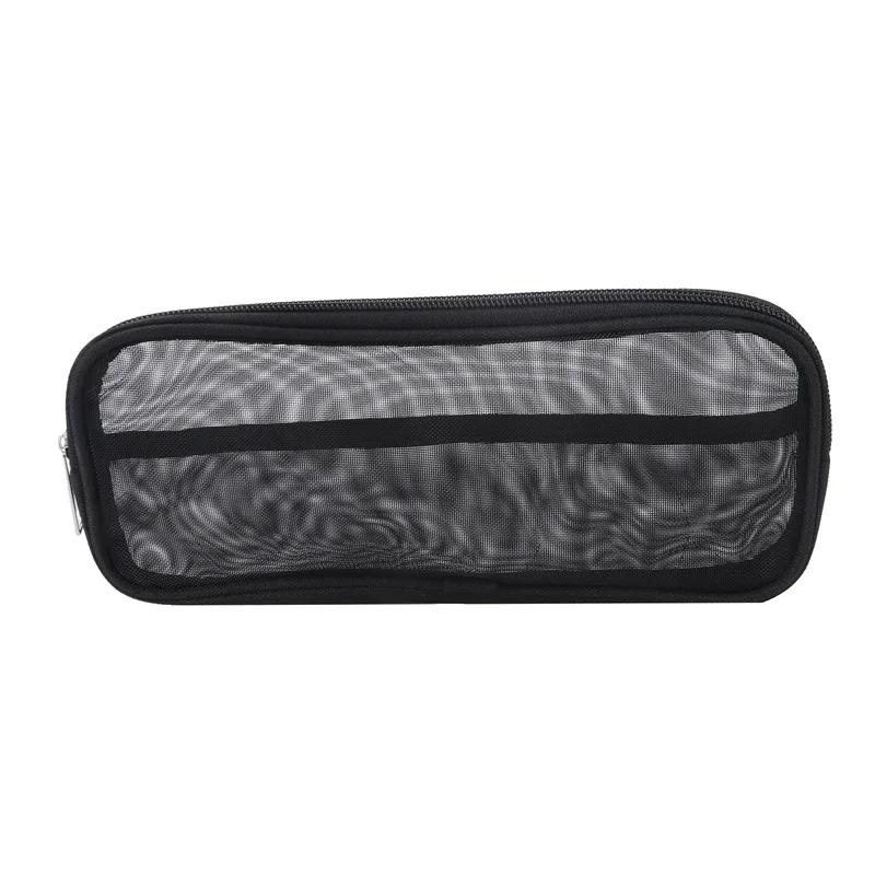 Trousse de voyage pour pinceaux de maquillage Organisateur de sac à cosmétiques et articles de toilette pour hommes et femmes Outils de beauté Pochette en maille Dopp Kit Rangement pour le lavage et accessoires
