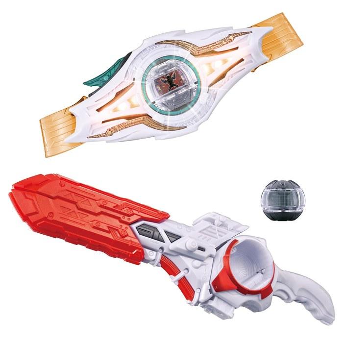 Bandai Kamen Rider Zets DX Night Invoker Buckle & Breikam Buster Set