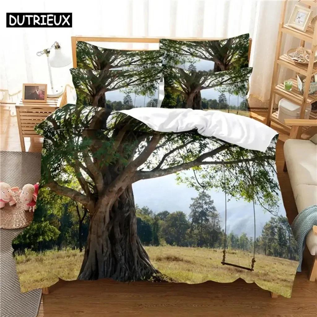 Colorful Aurora Bedding Set Duvet Cover Set 3d Bedding Digital Printing Bed Linen Queen Bedding Set Fashion Design