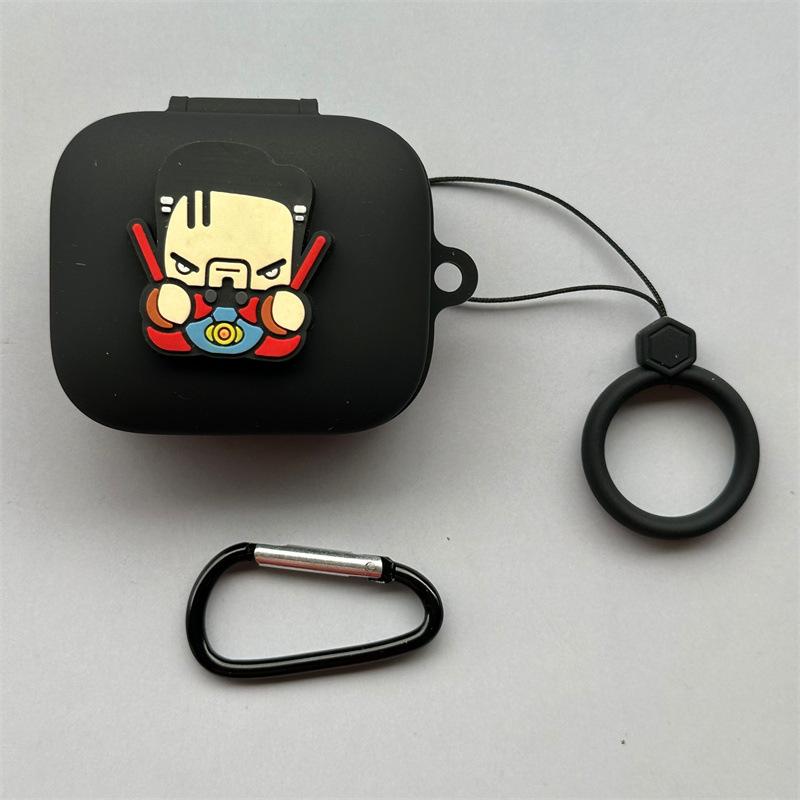 Applicable to real me Realme Buds Air8 wireless bluetooth headset case 1pro three-dimensional cartoon soft case