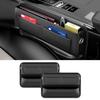 With All Gap Storage Seat Side Compatible with All Large Capacity Organizes Small Prevents Car Convenient Seat Passenger Logo Set of 2 No [Compatible