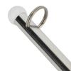 Silver Marine Flag Pole 390mm Flagpole Flag Holder Stand Rail Type Flag Pole  Boats