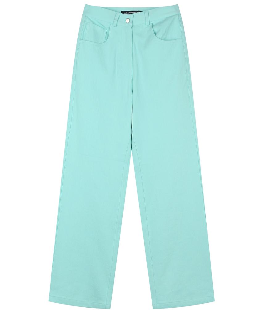 HIGH SCHOOL DISCO Flower Pants_Mint