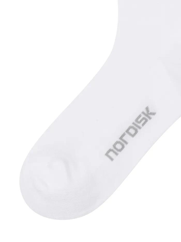 [Picnic] Mesh Mid Socks_Off White_OWS26S21W3