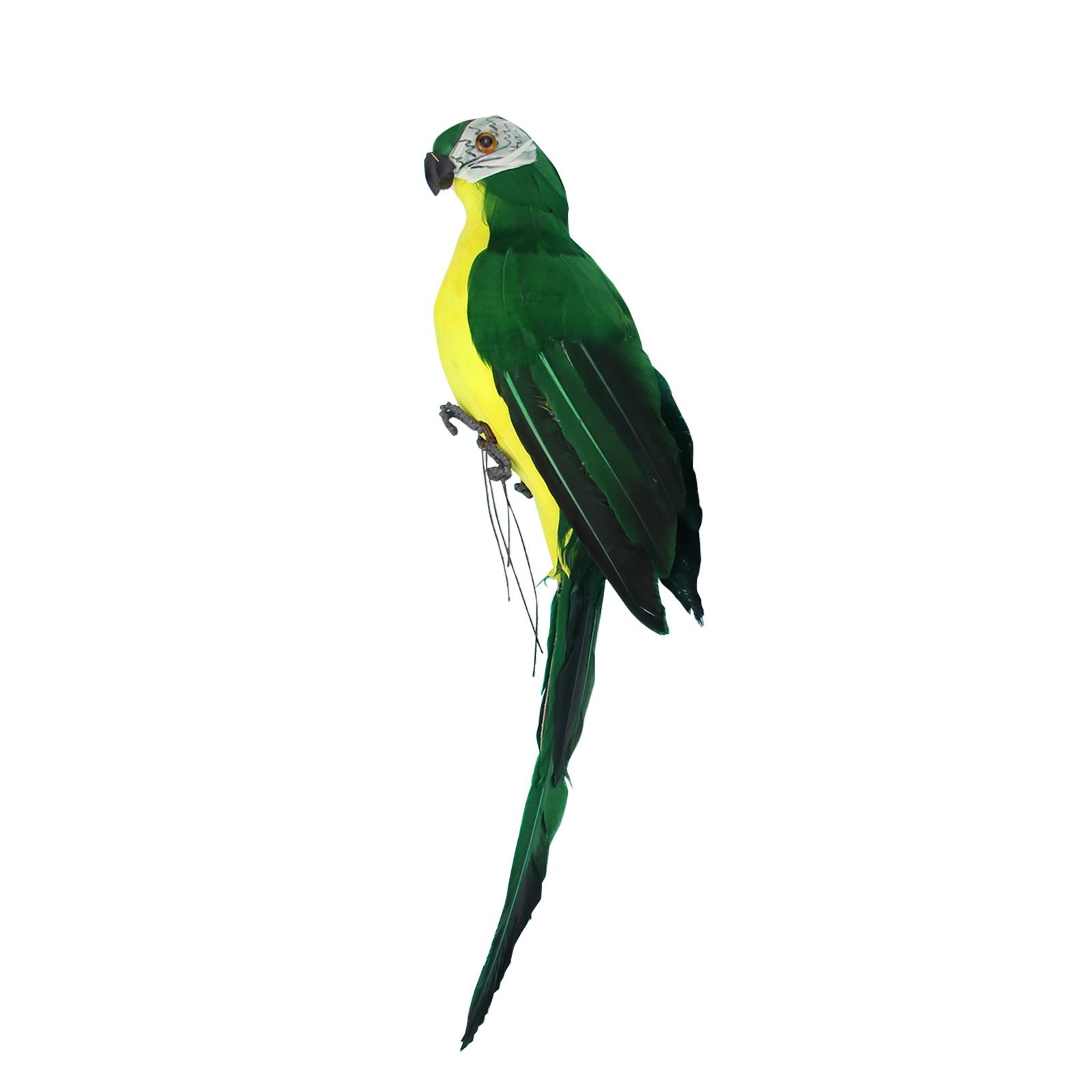 

Симпатичные искусственные перья птицы красочные пенопластовые птицы растения садовые украшения ремесла