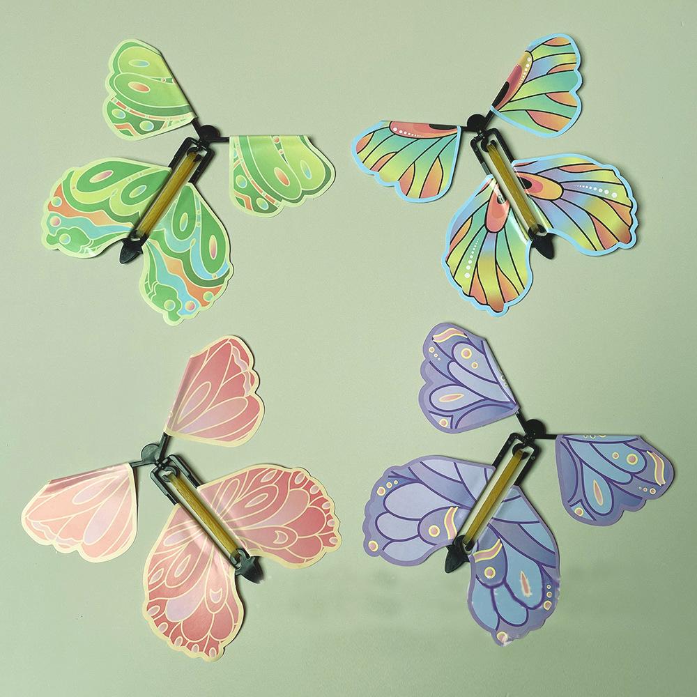 Magic Butterfly Transformation: Children s Bookmark Prank Toy
