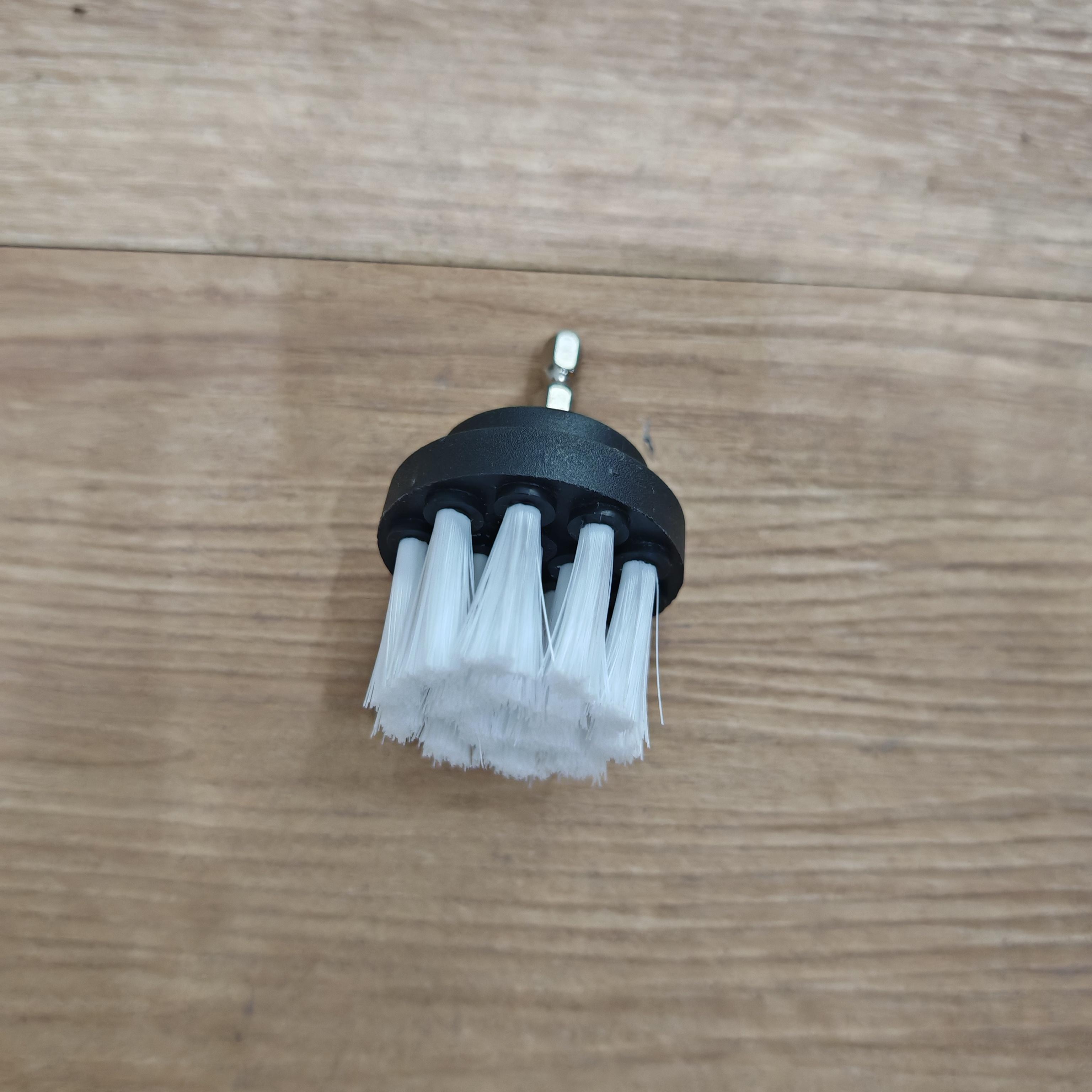 Набор из 3-х щеток-насадок к аккумуляторной дрели, для чистки сантехники и ванны 1pcs 2inch белый