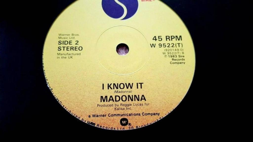 [USED] Madonna Lucky Star UK original 12" single record