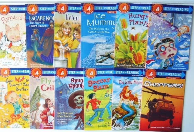 [USED] English Picture Book Extensive Reading Set of 23 Books: Step Into Reading 4