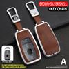 Car Key Case Cover for Mercedes Benz A C E S G Class GLC CLE CLA W177 W205 W213 W222 X167 AMG Protector Keychain Accessories