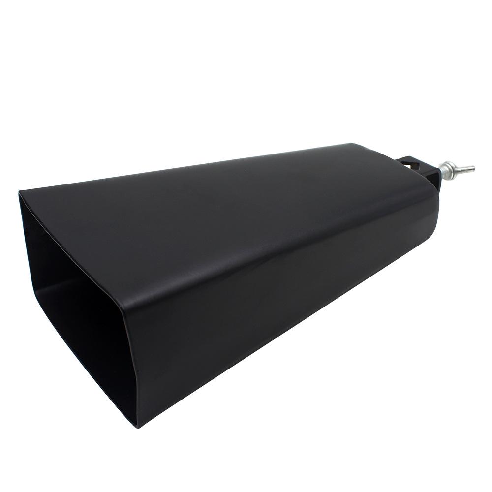 8-inch Black Metal Iron Cowbell Stand - Orff Percussion Drum Accessory