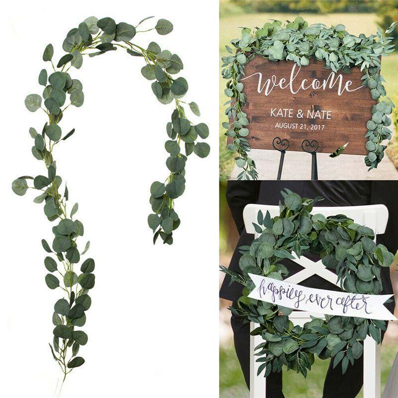 Beautiful Green 2m Fake Ivy Vine For Backdrops And Wedding Decorations
