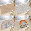 Rainbow Illustration Style Carpet Bedroom Bathroom Absorbent Entrance Mat Home Decor Laundry Room Floor Mat