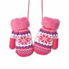 Windproof Kids Winter Gloves Coldproof Baby Gloves Cute Knitted Gloves  Outdoor
