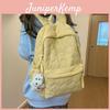 Nylon School Backpack For Teens With Padded Laptop Compartment And Pouch For Casual Travel