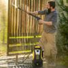 High-Pressure Washer with Aluminum Pump 135 Bar Maximum Pressure 1800W Power 540 L/h 5m Hose Adjustable Nozzle & Handles