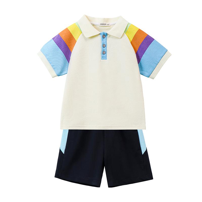 Summer Style Two-Piece Set: Kindergarten & Primary School Uniforms