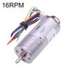 High Speeds DC Gear Motor With Encoder JGA25-370 With Encoder Reduction DC Motor 6V High Torque 9kg.cm DC Gear Motor