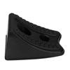 2Pcs Vehicle Wheel Tire Chock Stop Block Wheel Slip Resist Base Tire Support Pad Heavy Duty Wheel Stopper Control Black
