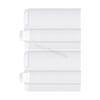 100 Pieces Empty Wax Melt Molds Clear Plastic Clamshell Mould for Candle Making 6XDE
