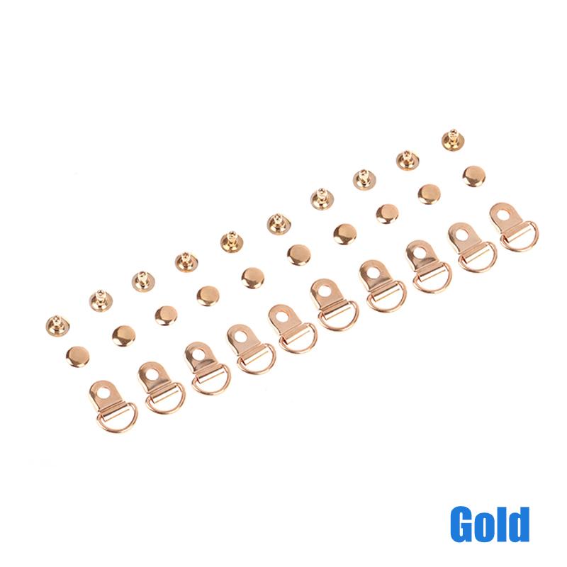 

10 комплектов пряжек D-образного кольца для ремонтных сумок, походных ботинок для скалолазания, аксессуаров для сумок своими руками