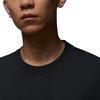 Jordan Dri FIT T Shirts Men's Black Crew Neck Moderate HQ9092-010