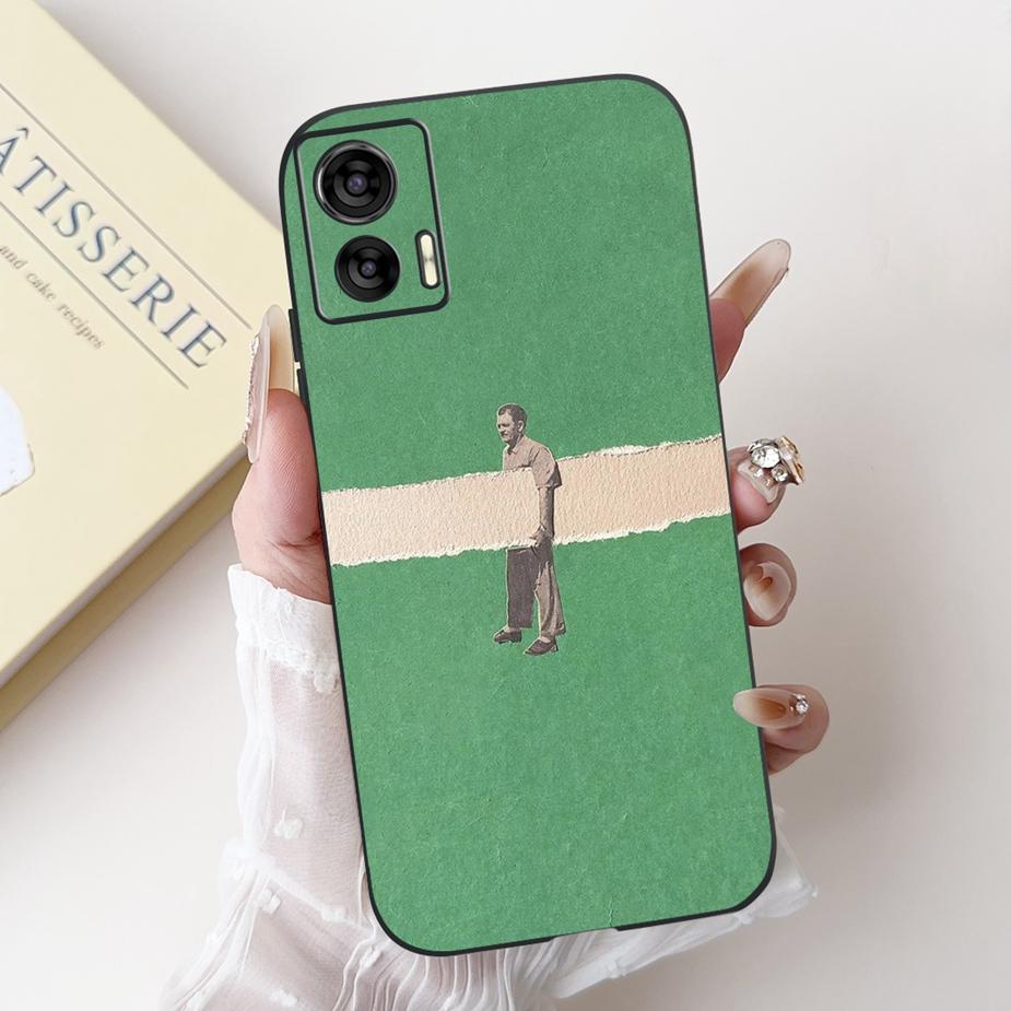For Motorola Edge 30 LIte Case Cute Panda Cartoon Cover Shockproof Soft TPU Phone Case For Motorola Edge 30 Neo Edge30 Lite Bags