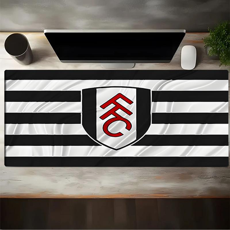 Fulham Fußballwappen Mauspads, Gaming-Mauspads, Tastaturpads, Schreibtischdekoration für Computer-Notebook, Fan-Geschenk, Geburtstagsgeschenk