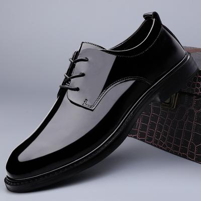 Genuine Leather Formal Shoes for Men New Design Man Oxfords Shoes Shiny Wedding Party Office Business Shoes Comfy Gents Footwear