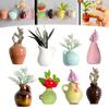 Unique Vase Refrigerator Magnet Handmade 3D Vase Magnet Mini Vase Fridge Magnets  Dorm Room