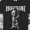 Camiseta Harry Houdini Vintage Artista de Escape Mágico Camiseta Gráfica