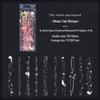 ZABC Moonlight Tide Sticker Pack: Night Series Collage Decorative Stickers In 4 Styles