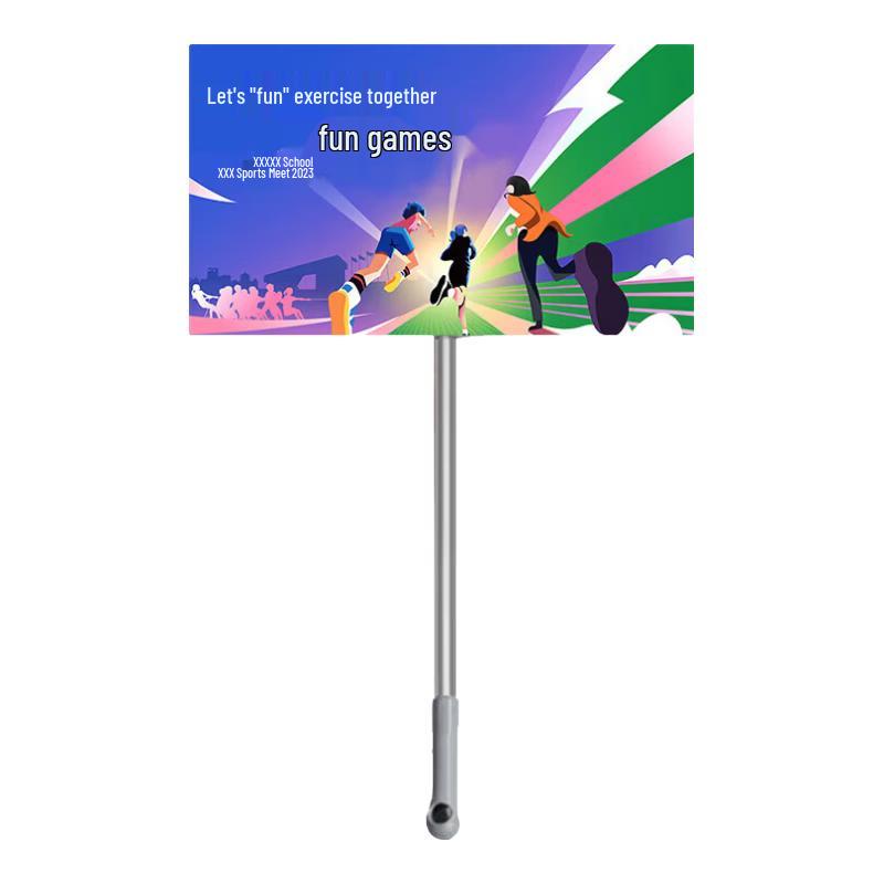 Bingyu Double-Sided Handheld Guide Sign
