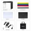 PULUZ PU5064 Składany Namiot Świetlny LED Desktopowe Studio Fotograficzne Light Box Przenośny Sześcian Softbox 672szt.