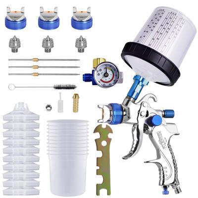 Universal 1.4mm/1.7mm/2.0mm Nozzle Cordless Paint Sprayer for Home Interior House Painting Car DIY