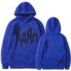 Korn Rock Band Letter Hoodie Men Women Hip Hop Harajuku Hoodies Leisure High Street Sweatshirt Autumn Winter Unisex Sweatshirts