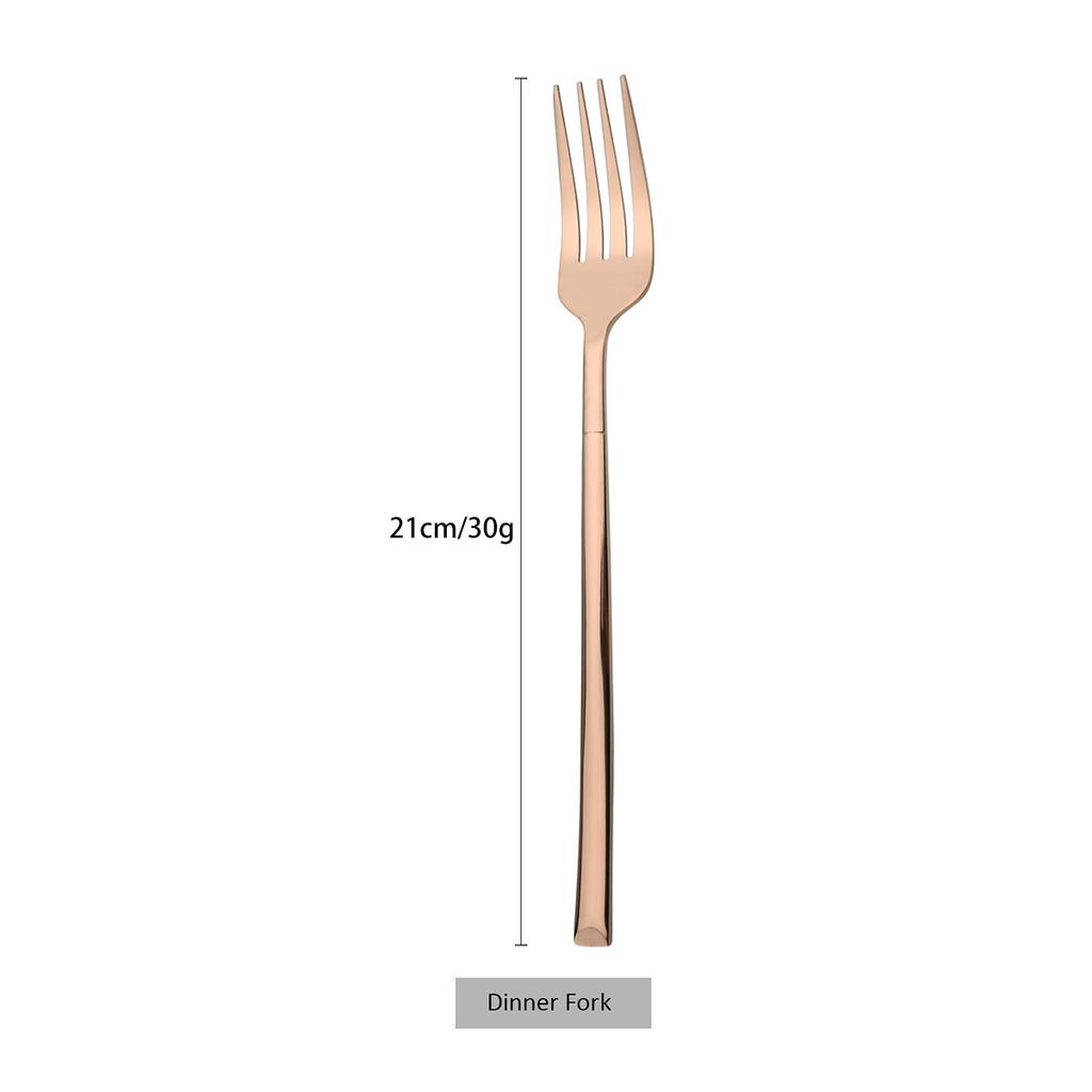 Stainless Steel Cutlery Set Mirror Black Dinnerware Set Knife Dessert Fork Coffee Tea Spoon Tableware Western Kitchen Flatware