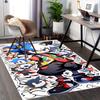 1pc Sonic the Hedgehog Anime Cartoon Design Office Chair Mat - Non-Slip Carpet for Home Decor, Gaming Room, Seasonal Gift.Y087