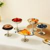Hot 304 Stainless Steel Dessert Cup Ice Cream Cups Salad Goblet Retro High Base Bowl for Fruit Yogurt Snack Dish Bar Dinnerware