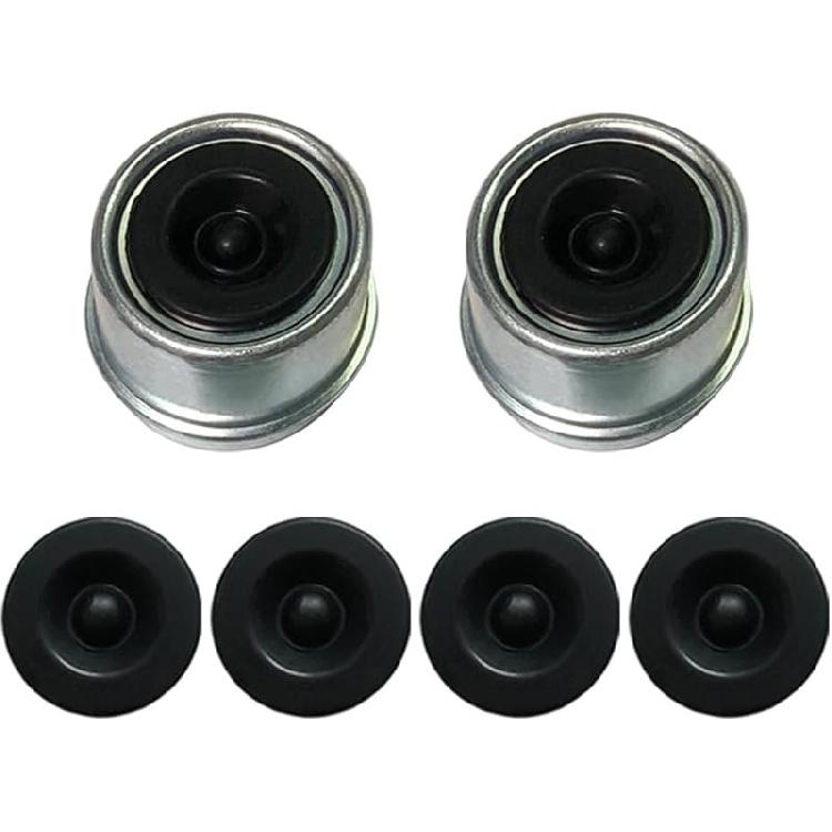 12Pcs Rubber Grease Plugs Hub Dust Cap, Trailer Hub Bearing Dust Caps, Trailer Axle Wheel Hub Cap For Trailer Dexter Lube RV Camper