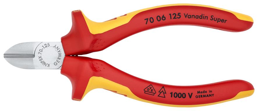 Insulated Side Cutting Pliers 125Mm - Kn 70 06 125