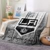 LA Kings Printed Flannel Blanket, soft throw for bedroom sofa, washable, Christmas present, great gift.