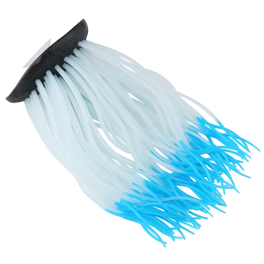 Simulation Artificial Silicone Sea Anemone Coral Ornament for Aquarium Fish Tank Decor