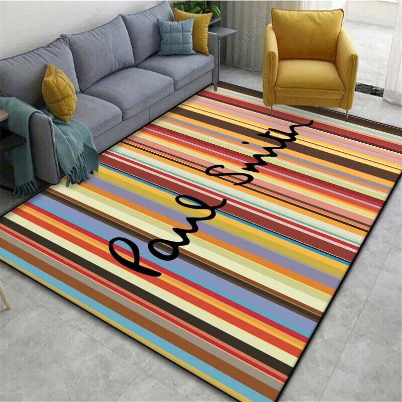 

Лондонский модный напольный коврик с принтом Пола Смита, ковер для гостиной, подарок для гостиной, спальни, украшение для дома