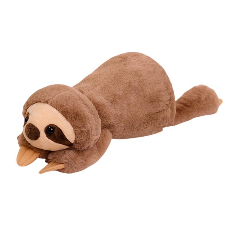 Soft And Cuddly Animal Plush Toy Pillow For Girls Raccoon, Fox, Sloth, Crocodile