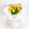 10PCS Tulips Flowers Artificial Tulip Bouquet PE Foam Fake Flower for Wedding Decoration Mother Day Gifts Home Garden Decor