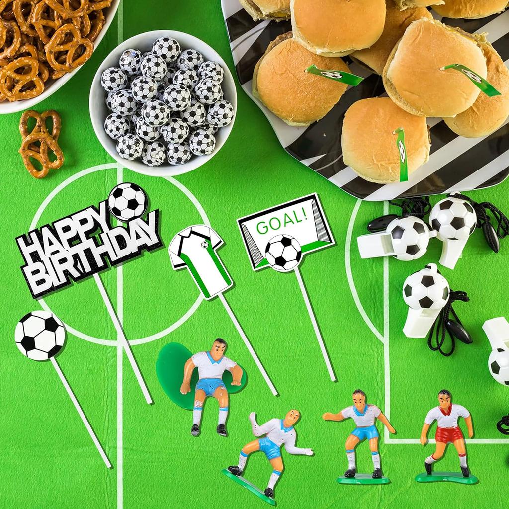 37 STÜCKE Sport Kuchen Topper Sport Kuchen Dekoration mit Fußball Baseball Basketball Tennis Golf für Jungen Männer Sport Thema