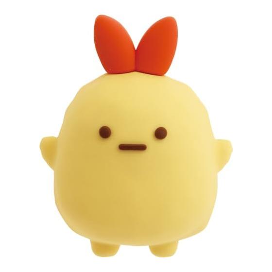 San-X Sumikko Gurashi  Sumikko s Okiniiri  Figure Magnet Shrimp Fly Tail AB38206 H43 x W34 x D14mm
